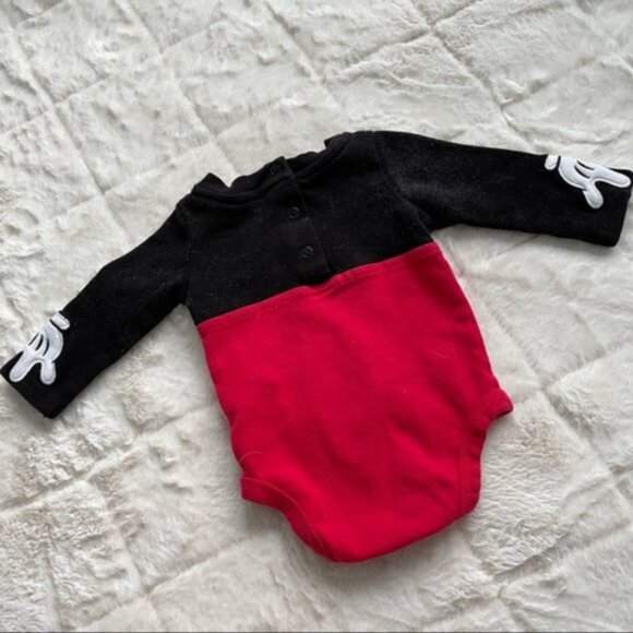 Disney Baby | Mickey Mouse Costume Bodysuit for Baby | Size 3-6 Months - Picture 3 of 5